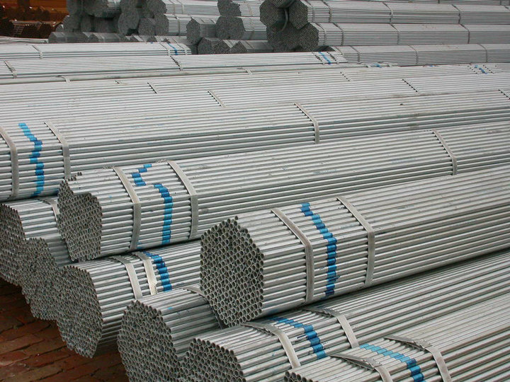 Galvanized pipe